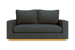 Harper Twin Size Sleeper Sofa :: Leg Finish: Natural / Sleeper Option: Deluxe Innerspring Mattress