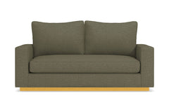 Harper Apartment Size Sleeper Sofa :: Leg Finish: Natural / Sleeper Option: Deluxe Innerspring Mattress