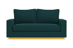 Harper Twin Size Sleeper Sofa :: Leg Finish: Natural / Sleeper Option: Memory Foam Mattress