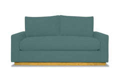 Harper Apartment Size Sleeper Sofa :: Leg Finish: Natural / Sleeper Option: Deluxe Innerspring Mattress