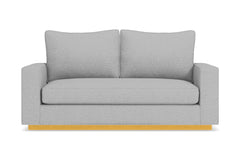 Harper Apartment Size Sleeper Sofa :: Leg Finish: Natural / Sleeper Option: Deluxe Innerspring Mattress