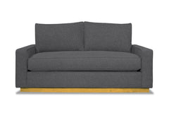 Harper Apartment Size Sleeper Sofa :: Leg Finish: Natural / Sleeper Option: Deluxe Innerspring Mattress