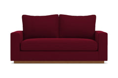 Harper Loveseat :: Leg Finish: Pecan / Size: Loveseat - 62"w