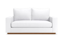 Harper Loveseat :: Leg Finish: Pecan / Size: Loveseat - 62"w