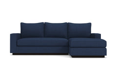 Harper Reversible Chaise Sleeper Sofa :: Leg Finish: Espresso / Sleeper Option: Deluxe Innerspring Mattress
