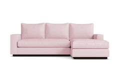 Harper Reversible Chaise Sleeper Sofa :: Leg Finish: Espresso / Sleeper Option: Memory Foam Mattress