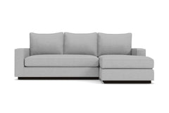 Harper Reversible Chaise Sofa :: Leg Finish: Espresso