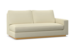 Harper Right Arm Apt Size Sofa w/ Benchseat :: Leg Finish: Natural / Configuration: RAF - Chaise on the Right
