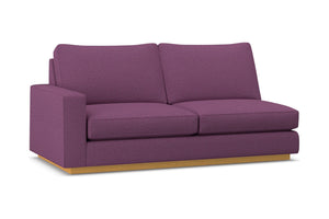 Harper Left Arm Apartment Size Sofa :: Leg Finish: Natural / Configuration: LAF - Chaise on the Left