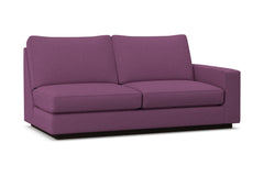 Harper Right Arm Apartment Size Sofa :: Leg Finish: Espresso / Configuration: RAF - Chaise on the Right