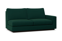 Harper Right Arm Apartment Size Sofa :: Leg Finish: Espresso / Configuration: RAF - Chaise on the Right