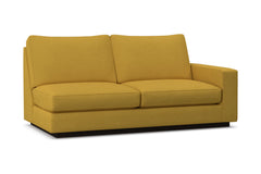 Harper Right Arm Apartment Size Sofa :: Leg Finish: Espresso / Configuration: RAF - Chaise on the Right