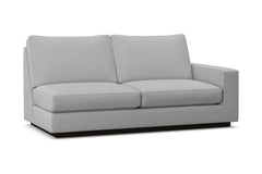 Harper Right Arm Apartment Size Sofa :: Leg Finish: Espresso / Configuration: RAF - Chaise on the Right