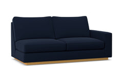 Harper Right Arm Apartment Size Sofa :: Leg Finish: Natural / Configuration: RAF - Chaise on the Right