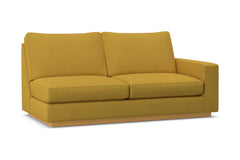 Harper Right Arm Apartment Size Sofa :: Leg Finish: Natural / Configuration: RAF - Chaise on the Right