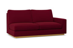 Harper Right Arm Apartment Size Sofa :: Leg Finish: Natural / Configuration: RAF - Chaise on the Right
