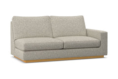 Harper Right Arm Apartment Size Sofa :: Leg Finish: Natural / Configuration: RAF - Chaise on the Right