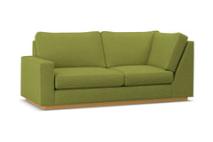 Harper Left Arm Corner Apt Size Sofa :: Leg Finish: Natural / Configuration: LAF - Chaise on the Left