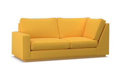 Harper Left Arm Corner Apt Size Sofa :: Leg Finish: Natural / Configuration: LAF - Chaise on the Left