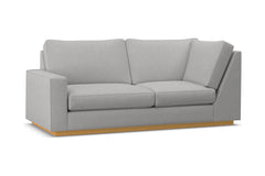 Harper Left Arm Corner Apt Size Sofa :: Leg Finish: Natural / Configuration: LAF - Chaise on the Left