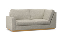 Harper Left Arm Corner Apt Size Sofa :: Leg Finish: Natural / Configuration: LAF - Chaise on the Left