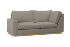Harper Left Arm Corner Apt Size Sofa :: Leg Finish: Natural / Configuration: LAF - Chaise on the Left
