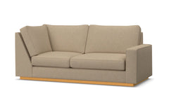 Harper Right Arm Corner Apt Size Sofa :: Leg Finish: Natural / Configuration: RAF - Chaise on the Right
