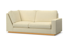 Harper Right Arm Corner Apt Size Sofa :: Leg Finish: Natural / Configuration: RAF - Chaise on the Right