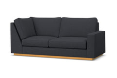 Harper Right Arm Corner Apt Size Sofa :: Leg Finish: Natural / Configuration: RAF - Chaise on the Right