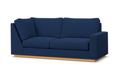 Harper Right Arm Corner Apt Size Sofa :: Leg Finish: Natural / Configuration: RAF - Chaise on the Right
