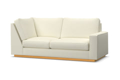 Harper Right Arm Corner Apt Size Sofa :: Leg Finish: Natural / Configuration: RAF - Chaise on the Right
