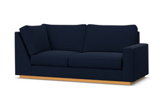 Harper Right Arm Corner Apt Size Sofa :: Leg Finish: Natural / Configuration: RAF - Chaise on the Right