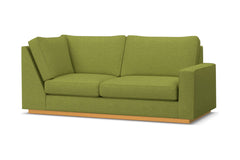 Harper Right Arm Corner Apt Size Sofa :: Leg Finish: Natural / Configuration: RAF - Chaise on the Right