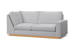 Harper Right Arm Corner Apt Size Sofa :: Leg Finish: Natural / Configuration: RAF - Chaise on the Right