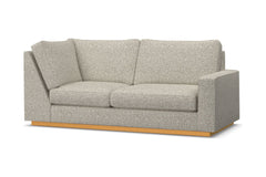 Harper Right Arm Corner Apt Size Sofa :: Leg Finish: Natural / Configuration: RAF - Chaise on the Right