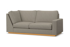 Harper Right Arm Corner Apt Size Sofa :: Leg Finish: Natural / Configuration: RAF - Chaise on the Right