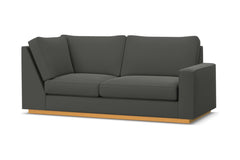 Harper Right Arm Corner Apt Size Sofa :: Leg Finish: Natural / Configuration: RAF - Chaise on the Right