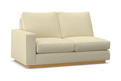 Harper Left Arm Loveseat :: Leg Finish: Natural / Configuration: LAF - Chaise on the Left