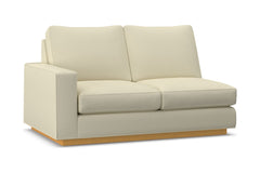 Harper Left Arm Loveseat :: Leg Finish: Natural / Configuration: LAF - Chaise on the Left