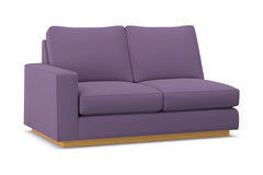 Harper Left Arm Loveseat :: Leg Finish: Natural / Configuration: LAF - Chaise on the Left