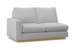 Harper Left Arm Loveseat :: Leg Finish: Natural / Configuration: LAF - Chaise on the Left