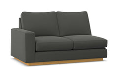 Harper Left Arm Loveseat :: Leg Finish: Natural / Configuration: LAF - Chaise on the Left