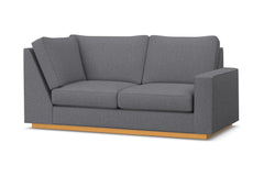 Harper Right Arm Corner Loveseat :: Leg Finish: Natural / Configuration: RAF - Chaise on the Right