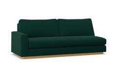 Harper Left Arm Sofa w/ Benchseat :: Leg Finish: Natural / Configuration: LAF - Chaise on the Left
