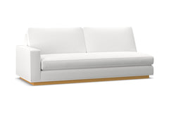 Harper Left Arm Sofa w/ Benchseat :: Leg Finish: Natural / Configuration: LAF - Chaise on the Left