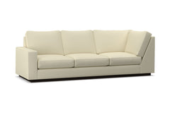 Harper Left Arm Corner Sofa :: Leg Finish: Espresso / Configuration: LAF - Chaise on the Left
