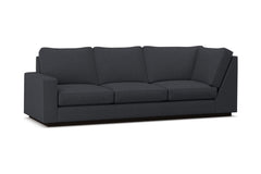 Harper Left Arm Corner Sofa :: Leg Finish: Espresso / Configuration: LAF - Chaise on the Left