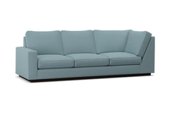 Harper Left Arm Corner Sofa :: Leg Finish: Espresso / Configuration: LAF - Chaise on the Left