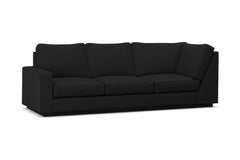 Harper Left Arm Corner Sofa :: Leg Finish: Espresso / Configuration: LAF - Chaise on the Left