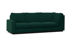 Harper Left Arm Corner Sofa :: Leg Finish: Espresso / Configuration: LAF - Chaise on the Left